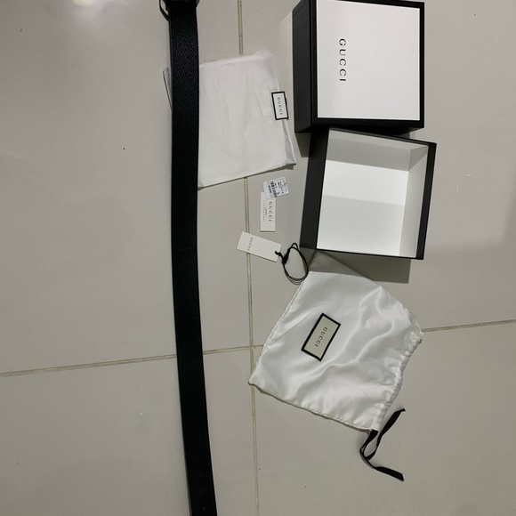 Brand new never worn gucci belt size 32 with authenticity tags and number code - Picture 8 of 9